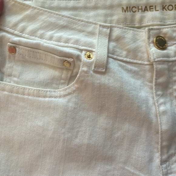 NWT Michael Kors white skinny jeans - Picture 3 of 10